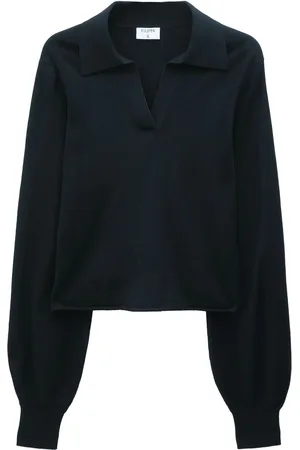 Filippa K Fine-knit polo-collar jumper