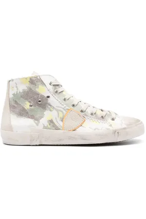 Philippe model Paris logo-patch sneakers