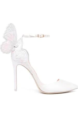 SOPHIA WEBSTER Chiara 105mm butterfly-appliqué pumps