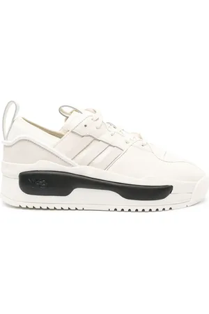 Y-3 Rivalry panelled leather sneakers