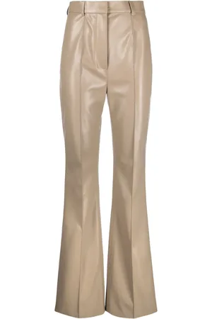 Nanushka Leena high-waist straight-leg trousers