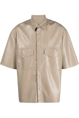Nanushka OKOBOR™ alt-leather shirt