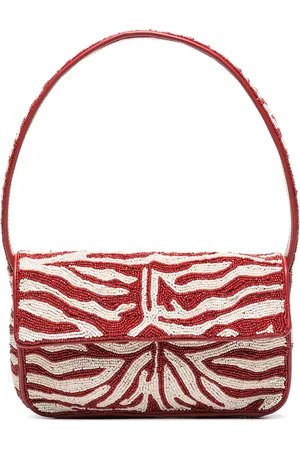 Staud Tommy bead-embellished shoulder bag