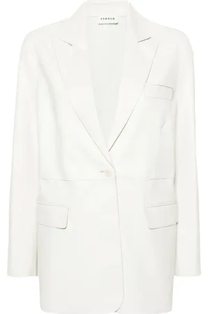 P.A.R.O.S.H. Single-breasted leather blazer