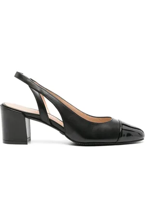 Stuart Weitzman Sleek 50mm leather pumps