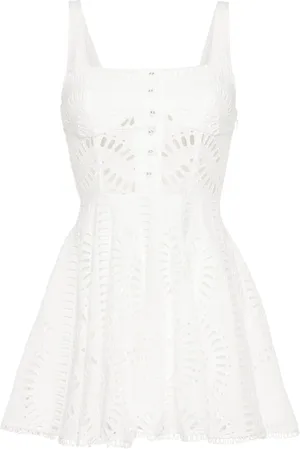CHARO RUIZ IBIZA Ricka broderie-anglaise mini dress