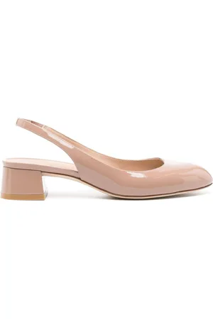 Stuart Weitzman Vivienne 35mm patent-leather pumps
