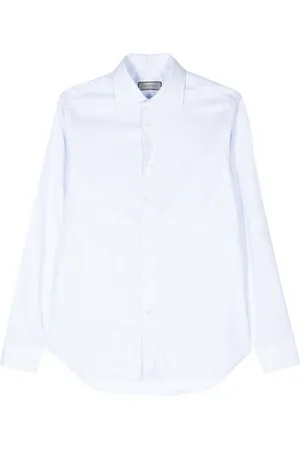 CANALI Striped cotton shirt