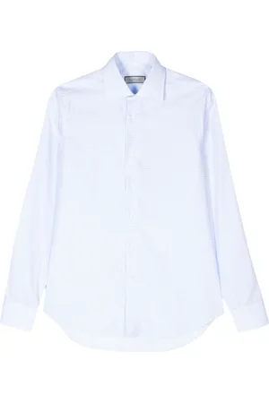 CANALI Gingham-pattern shirt