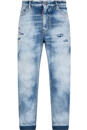 Dsquared2 Bleached slim-leg jeans
