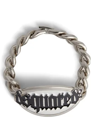 Dsquared2 Logo-engraved chain bracelet