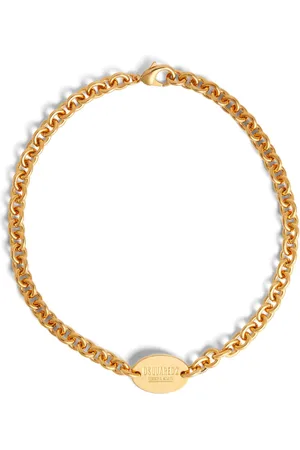 Dsquared2 Logo-engraved chain necklace
