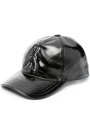 Patrizia Pepe Logo-appliqu?? faux-leather cap