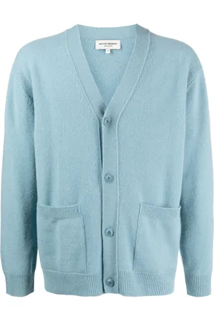 MAN ON THE BOON. V-neck button-up cardigan