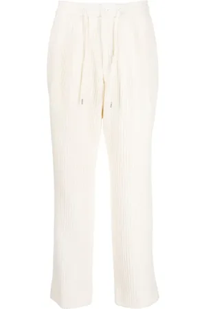 MAN ON THE BOON. Corduroy straight-leg trousers