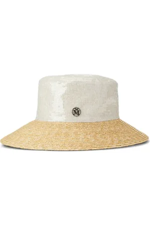 Le Mont St Michel New Kendall straw cloche hat