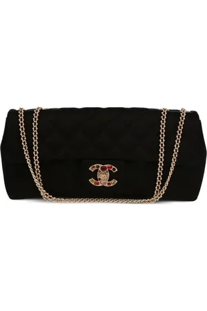 CHANEL 2009 diamond-quilted shoulder bag