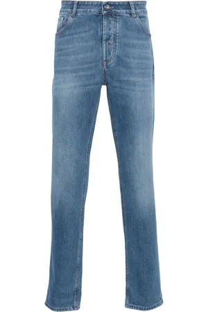 Brunello Cucinelli Mid-rise slim jeans
