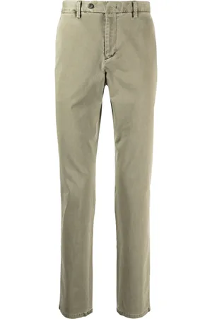 MAN ON THE BOON. Garment-dyed cotton-blend trousers
