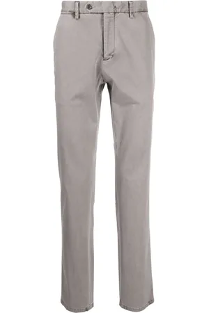 MAN ON THE BOON. Garment-dyed cotton-blend trousers