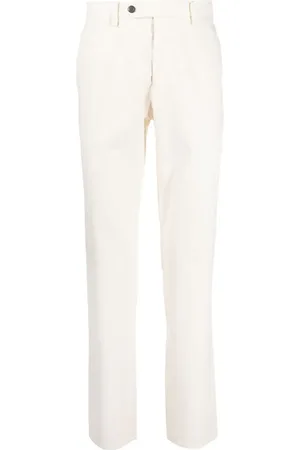 MAN ON THE BOON. Garment-dyed cotton-blend trousers