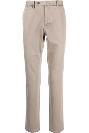 MAN ON THE BOON. Garment-dyed cotton-blend trousers