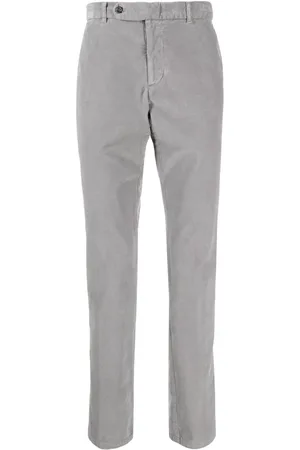 MAN ON THE BOON. Garment-dyed Moleskine chinos