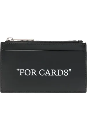 OFF-WHITE For Cards leather cardholder