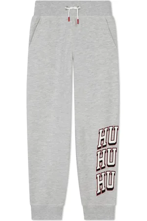 HUGO BOSS Logo-print cotton track pants