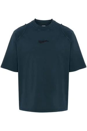 Jacquemus Le T-shirt Camargue logo-embroidered top