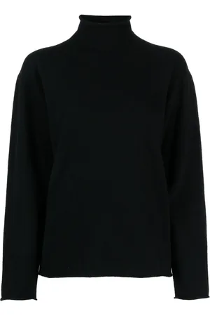 LARDINI Fine-knit high-neck jumper