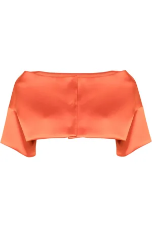 P.A.R.O.S.H. Drop-shoulder cropped jacket