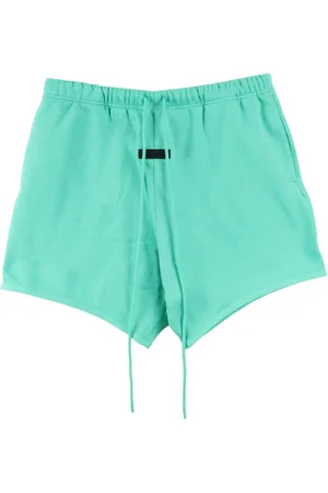FEAR OF GOD Logo-patch drawstring-waist track shorts