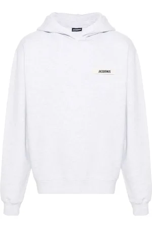 Jacquemus Le Hoodie Gros Grain logo-appliqué top