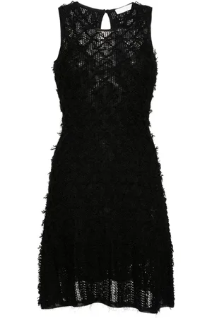 Chloé Frayed mini dress