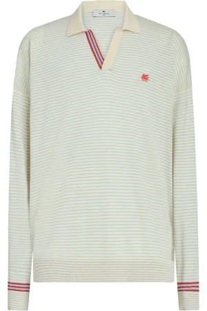 Etro Pegaso striped polo shirt