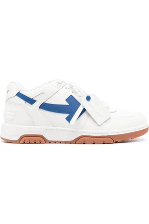 OFF-WHITE Out of Office leather sneakers