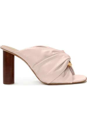 J.W.Anderson Corner gathered leather mules