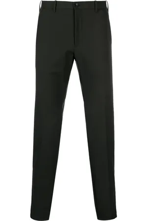 Incotex Low-rise straight-leg trousers