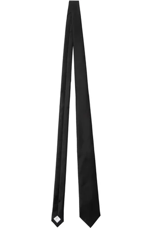 Burberry Logo-patch silk tie