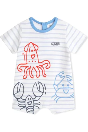 Kenzo Graphic-print striped body