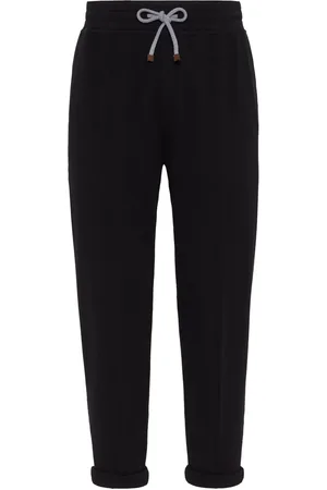 Brunello Cucinelli Drawstring-waist track pants
