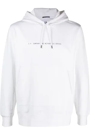 C.P. Company Graphic-print stretch-cotton hoodie