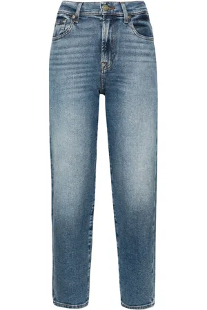 7 for all Mankind Malia high-rise cropped jeans