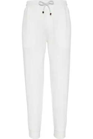 Brunello Cucinelli Cotton-blend track pants