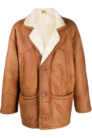 A.N.G.E.L.O. Vintage Cult 1980s single-breasted leather coat