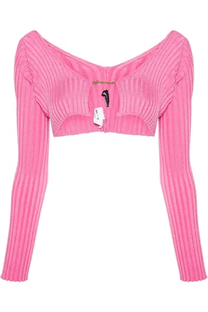 Jacquemus La Maille ribbed shrug cardigan