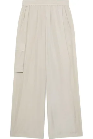 tibi Italian Sporty wide-leg trousers