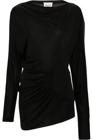 Khaite Ciro long-sleeve minidress