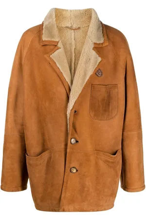 A.N.G.E.L.O. Vintage Cult 1980s single-breasted suede coat